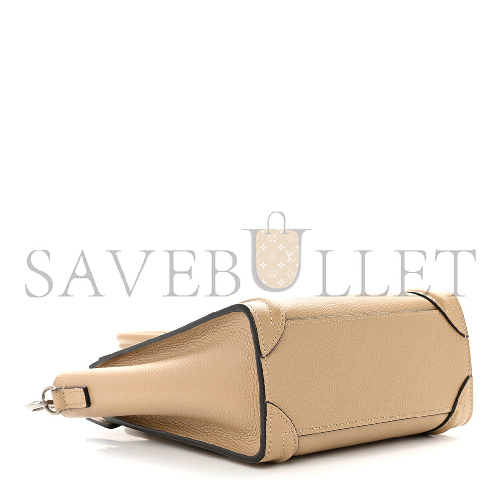 ce**e drummed calfskin nano lU*gage dune 1403304 (20*20*10cm)